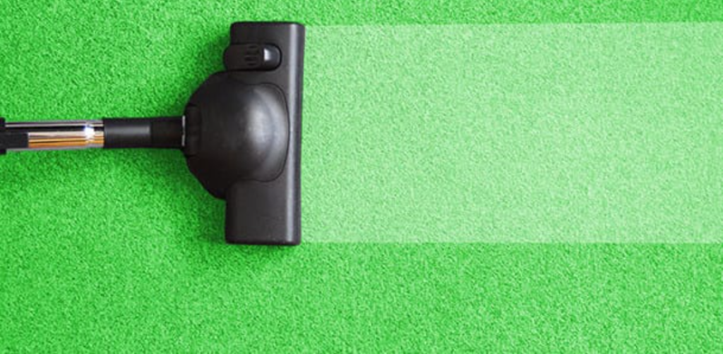 How To clean a green carpet