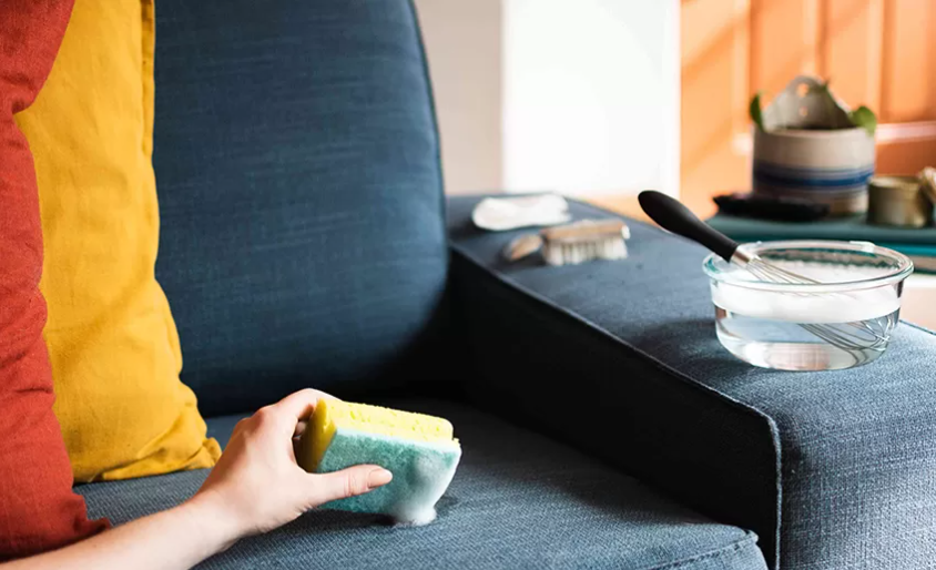 How to Clean Upholstery Without a Machine
