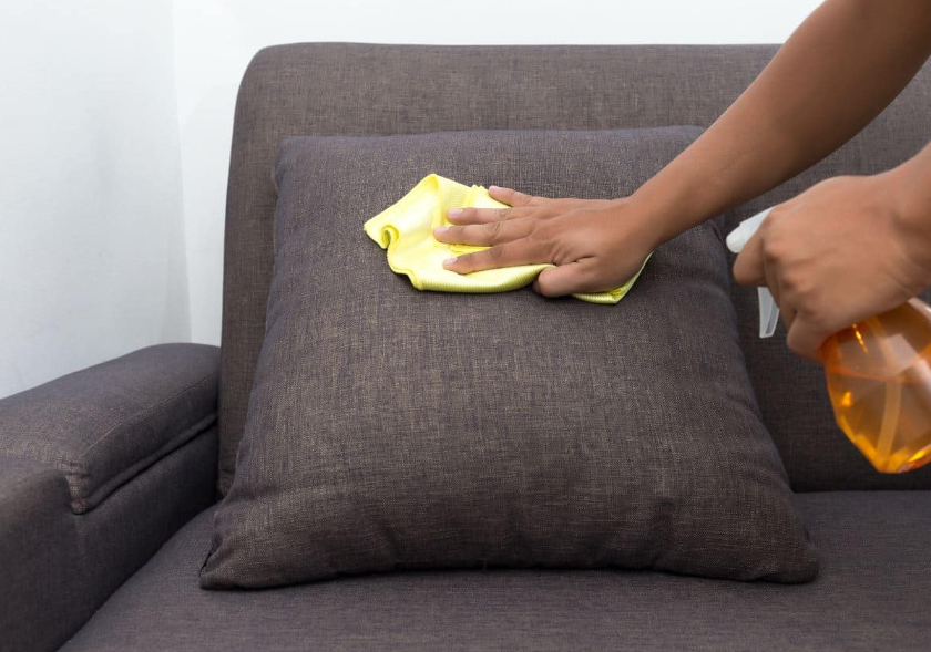How to Clean Upholstery Without a Machine